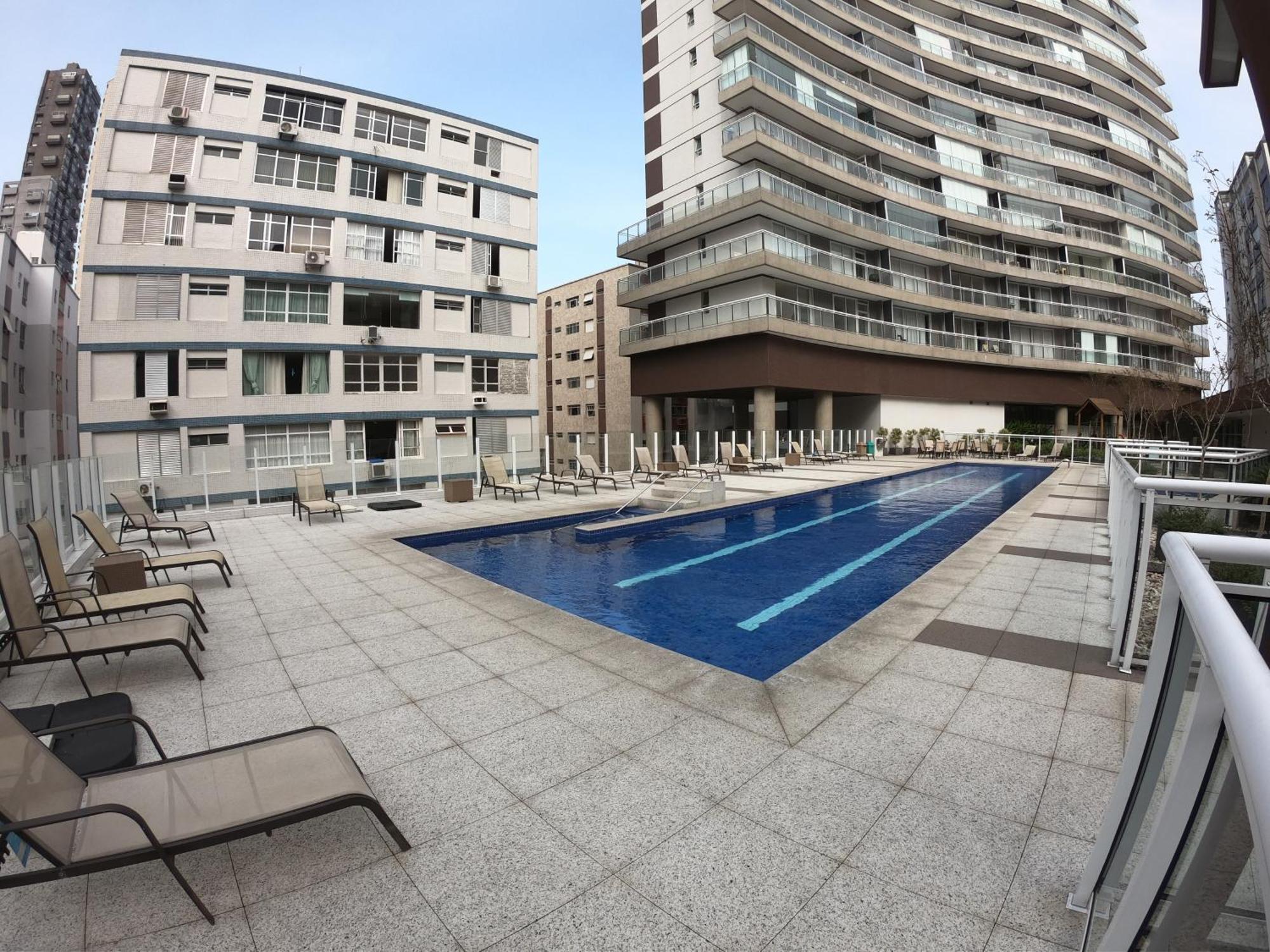 Апартаменты Book Santos Unlimited 817 Elegancia Vista Mar Экстерьер фото