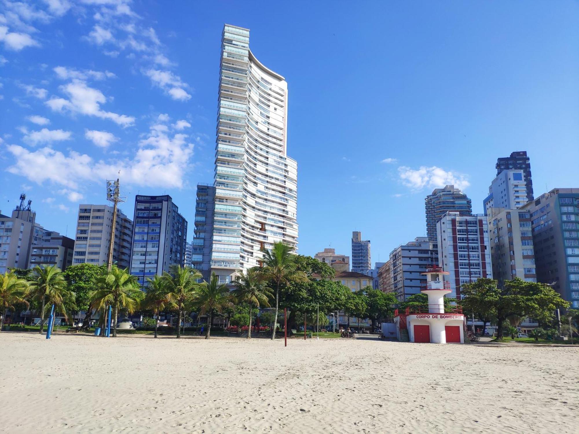 Апартаменты Book Santos Unlimited 817 Elegancia Vista Mar Экстерьер фото