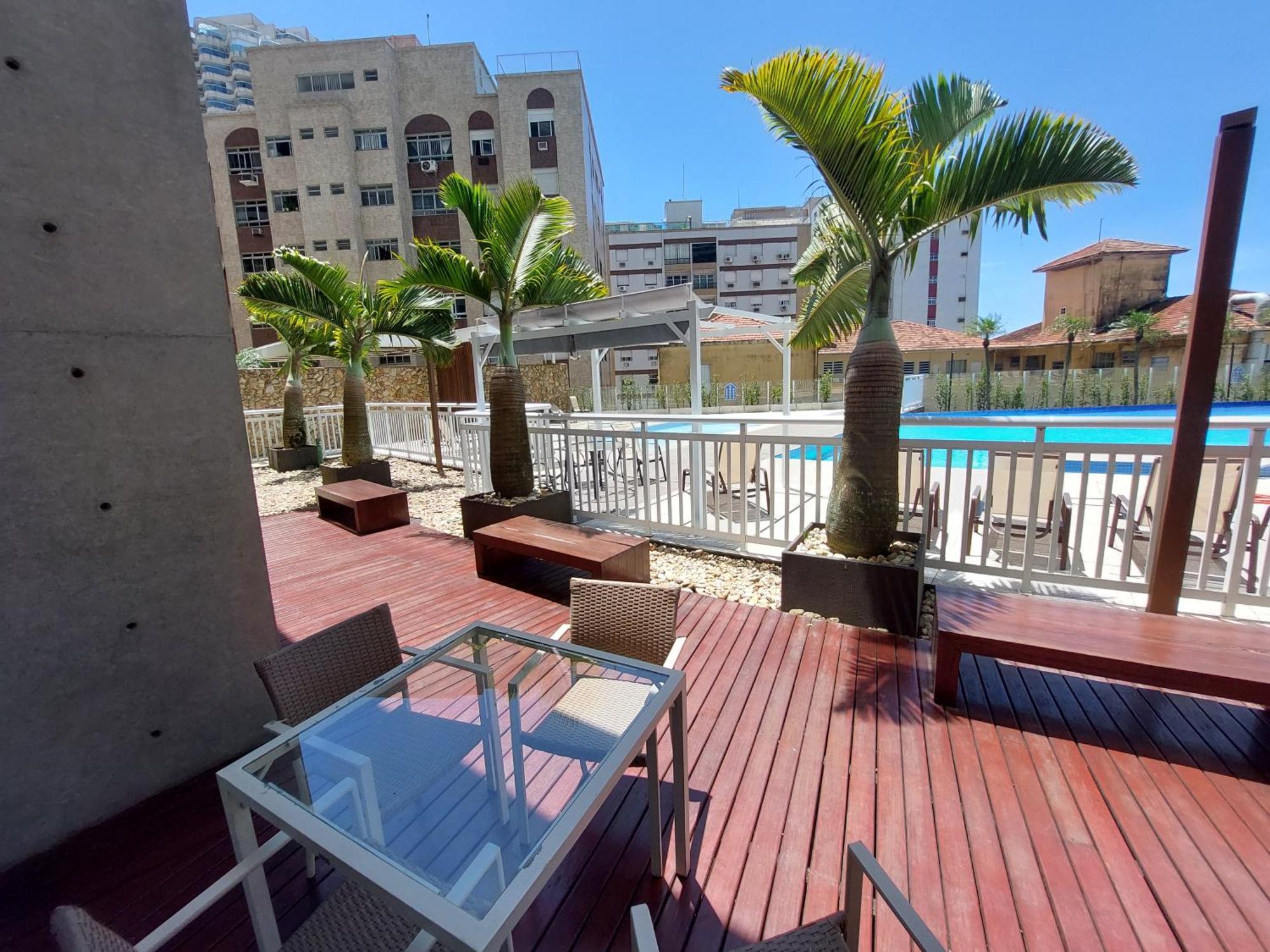 Апартаменты Book Santos Unlimited 817 Elegancia Vista Mar Экстерьер фото